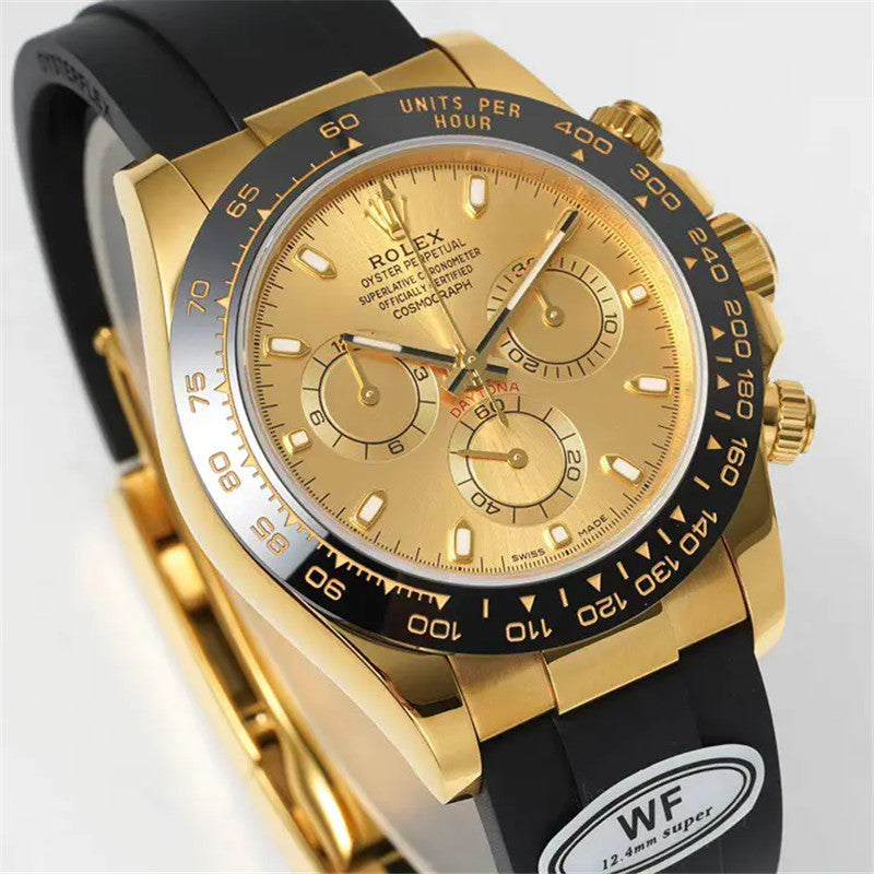 Cosmograph Daytona 116518LN Champagne Dial 40mm Watch 4
