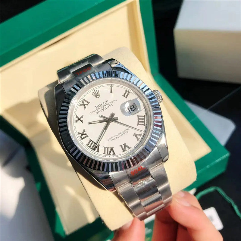 Datejust 126334-0023 White Dial 41mm&36mm Watch 2