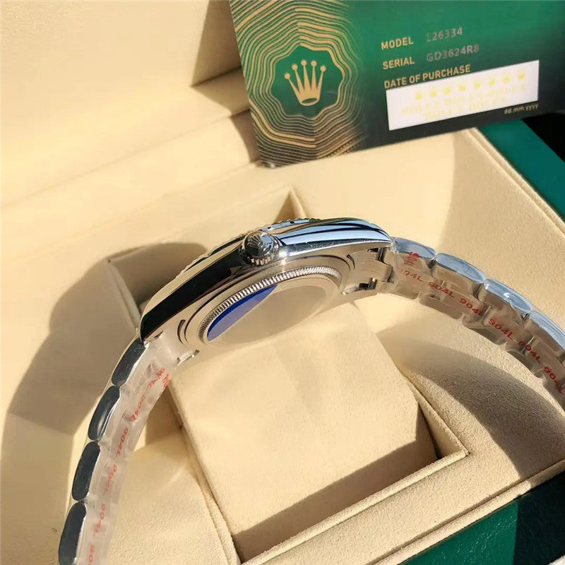 Datejust 126334-0023 White Dial 41mm&36mm Watch 7