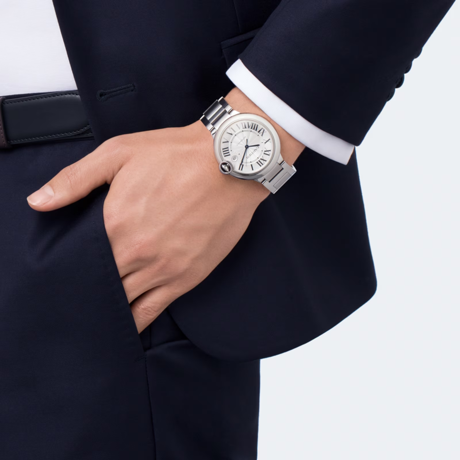 Cartier Ballon Bleu De His & Hers Watch 33mm 42mm, Automatic Movement, Steel(CC01) 5