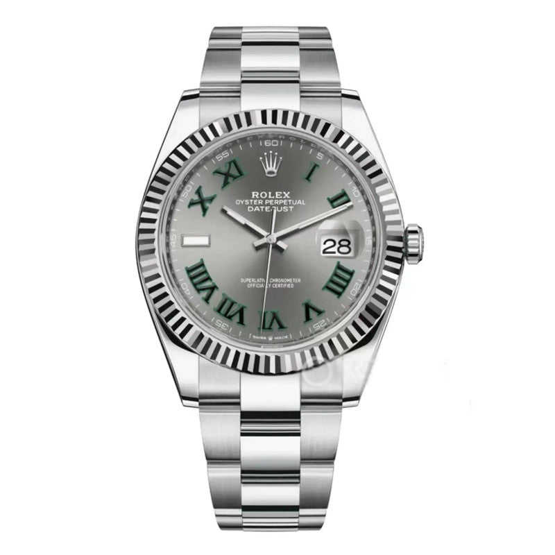 Datejust 126334-0021 Gray Dial 41mm&36mm Watch 2